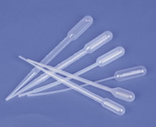 1 ml Disposable Transfer Pipet, Graduated, steriled*