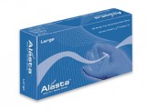 Alasta* Blue Nitrile Powder Free Exam Glove, Textured,100/bx ,10 bx/cs